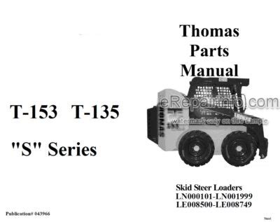 thomas 183 skid steer|thomas 153 skid steer manual.